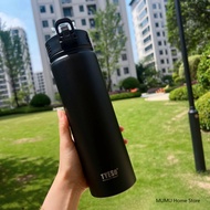 In Stock Tyeso 600ML/750ML Outdoor Thermos Water Bottle Stainless Steel Thermo Bottle Keeps Cold And