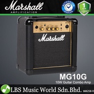 Marshall MG10G 10 Watt 6.5" Combo Amplifier Electric Guitar Amp Gold Series (MG10 MG 10)