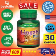 NUTRIMAX LINGZHI LING ZHI PLUS SHITAKE MAITAKE ANTI OKSIDAN KEKEBALAN DAYA TAHAN TUBUH 30 KAPSUL