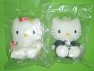 ＊絕版＊ 1999年 麥當勞 Hello Kitty 戀愛麥語 新婚篇 1對 ＊滿額送海報