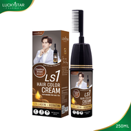 Kem Nhuộm Nâu Hạt Dẻ Chai Lược Lucky Star