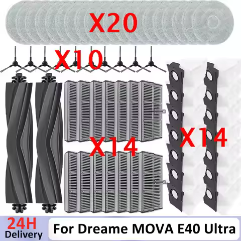 Accessories For Dreame MOVA E40 Ultra/ MOVA E30 Ultra, Dreame L30 Ultra S/ Dreame L10s Pro Ultra Hea
