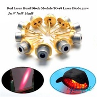 YRBWDYZDH DIY High Power Burning Infrared, Tripod 3V 5V Red Laser Head Diode Module, Metal Lab 650nm