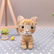 【現貨】 小小一隻 橘貓 純手工 鉤針編織娃娃