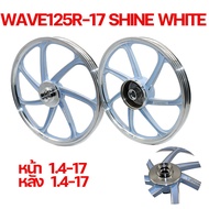 ล้อแม็ก ล้อแม็กมอเตอร์ไซค์ ล้อแม็กWAVE110i WAVE125R WAVE100 WAVEหลัง ล้อแม็กขอบ17 ALLOY WHEELS DEEROLL