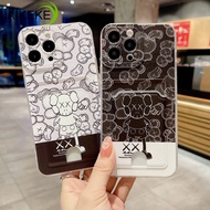 Casing Compatible For Huawei Y9S Y8S 2020 Y9 Y7 Y6 Pro Prime Y5 Lite 2018 2019 Phone Case With Wallet Holder Card Back Cover Soft Sesame Street Couple Mobile Cases