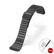 For Casio W800h AE1200 F91W Universal Watch Strap 18mm Stainless Steel Watchband Casio F 91W Strap U