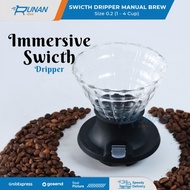 Immersion Dripper Switch V60 Dripper 02 Pour Over Clever Drip Glass