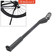 [Amleso1] Adjustable Bike Kickstand Aluminum Alloy Stand for 20" Mountain Bike/Road/BMX/Adults/City Bikes Storage Side Mounted Kickstand