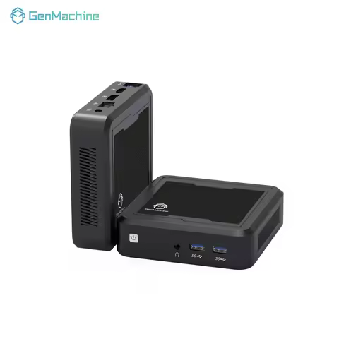 WiFi 5 BT5.2 Compact & Ideal For Home Business Diy Genmachine Mini PC Windows 11 AMD Ryzen 2700U 355