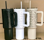 Portable Insulated Beer Cup 40oz Handle Car Cup Cold Beer Preservation 304 Stainless Steel Travel Th