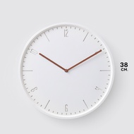 Pana Objects COBY-W 38cm wall clock นาฬิกาแขวนผนัง เครื่องเดินเรียบ ไม่มีเสียงรบกวน