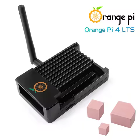Orange Pi 4 LTS/4B Boards Metal Shell (Antenna)