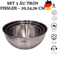 FISSLER mixing bowl, high quality stainless steel mixing bowl, baking mixing bowl, food mixing bowl,