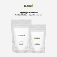 SO.MATCHI | YUME Premium Genmaicha Powder 50g / 100g