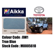 AIKKA TOYOTA 8W1 TRUE BLUE * 2K CAR PAINT
