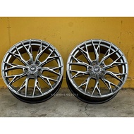 New Car Sport Rim FLOW FORMING CT PREMIUM WHEELS CTW-031FF 19x8.5J 19x9.5J 5x113 ET30 ET38 Hyper Bla
