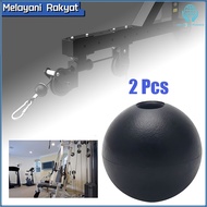 2pcs Round Ball Stoppers Gym SlingTALIs for Holders SlingTALIs in Shatterproof Fitness Equipment