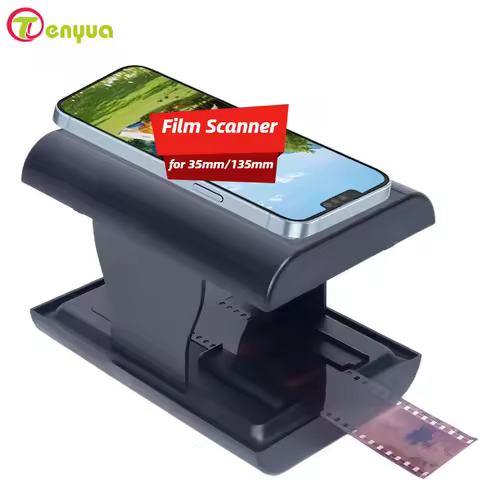 Slides and Negatives Film Scanner Digital Photo Converter Slide Film Viewer Scanner for 35mm/135mm N