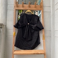 New ZENZEA black shirt, waist 95cm, length 64cm, code 295