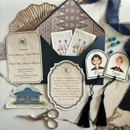 Ethnic Wedding Vows Keepsake Card Calligraphy keepshake Calligraphy wedding invitation aesthetic aes