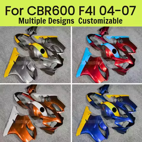 Fairing Kit CBR600F4I 2004-2007 Injection Molded Customizable Motorcycle Fairings for Honda CBR 600F