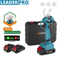 4 Gear Brushless Electric Pruner Cordless Handheld Orchard Shrub Pruning Tree Branches Cutter