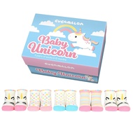 CUCAMELON Socks for Newborns - Baby Unicorn