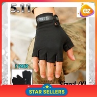 SARUNG TANGAN COMBAT GLOVE TANGAN 511 Multifunctional Half Finger Tactical Glove Combat Ride Climbin