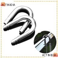 ACTINIDIARA Air Tube Connector, Rust Resistant 4-5mm Tube Aquarium Airline Connector,  Diffuser Comp