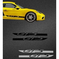 Suitable for PORSCHE Stickers, 718 boxster GTS Side Decorative Stickers, cayman Door Pull Flower Sti