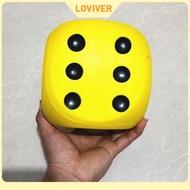 6 Sided Foam Dot Dice Playing Dice Kids Educational Toys 6 inch Sponge Dice for Boys and Girls Teach