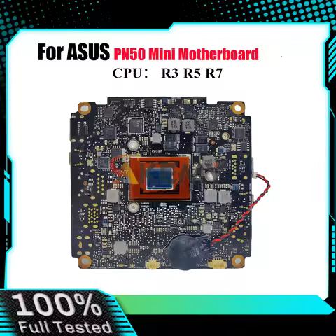 PN50 Laptop Motherboard For ASUS Mini PC PN50 PN50 Notebook Mainboard With R3 R5 R7 CPU 100% tests O