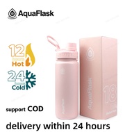AQUAFLASK(40oz)BalletPink AQUA FLASK Wide mouth Vacuum Insulated Stainless Stee glass