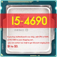 Core I5 4690 3.5GHz ใช้ Quad-Core CPU Processor 6M 84W LGA 1150 Atermiter B85เมนบอร์ด M2 NVMe เข้ากันได้ DDR3