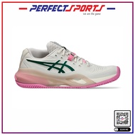 ASICS GEL-RESOLUTION X PADEL Women's Padel Shoes - Soft Oat/Jewel Green