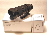 Tamron50-400mm F/4.5-6.3 Di III VC VXD (Model A067) E-mount
