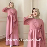 GAMIS KONDANGAN POLOS SIMPLE ELEGAN | GAMIS JUMBO HANA MAXI GAMIS PREWEDING LAMARAN WARNA PUTIH HITA