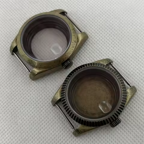 Diving bronze case with 39mm sapphire glass is suitable for NH34 NH35 NH36 NH38 NH70 NH72 ETA2824 PT