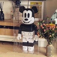 1000%  70cm Black and White Mickey Bearbrick Action Figure Toy