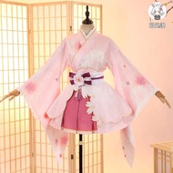 Concave Rabbit Mantail Style LoveLive! Aqours Cherry Blossom Kimono cosplay suit
