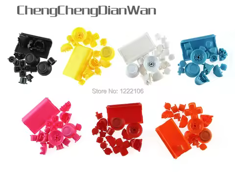 1set Full Set Button For PlayStation 4 JDS 001 JDM011 001 Controller R2/L2 R1/L1 button Dpad Guide b