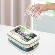 Tpu Transparent Cosmetic Bag High-color Value Large-capacity Toiletry Bag Travel C1k7