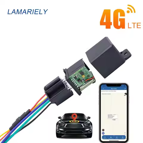 4G GPS Relay Mini GPS Tracker Car 2G 4G Motorcycle Builtin Battery Cut Off Oil 4G Tracker Auto GPS L