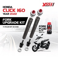 ชุดอัพเกรดโช้คหน้า FORK UPGRADE KIT สำหรับ HONDA CLICK 160 ปี 2022-ปัจจุบัน