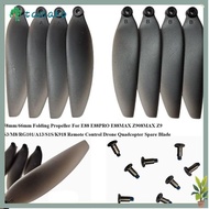 TAMAKO Folding Propeller Blades, Plastic 58mm/66mm Remote Control Drone Parts, Universal Black Quadc