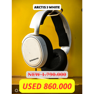 Tai nghe Arctis 3 White - Tai nghe gaming cũ giá rẻ thiết kế tối ưu cho game thủ