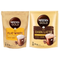 (Mix &amp; Match)Nescafe Gold Flat White (15s x 24g) &amp; Dark Latte (12s x 34g)