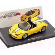 Ferrari 458 Speciale A Ferrari Simulation Model 1/43 2013 Altaya Alloy
