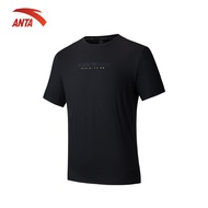 ANTA Nam Advanced Run Áo thun ngắn tay thể thao Chạy bộ Tập Gym Pickleball Cầu Lông Tennis 1525B5111